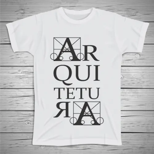 Camiseta Profissão Arquitetura