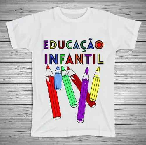Camiseta Educação Infantil