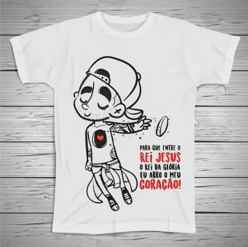 Camiseta Rei Jesus