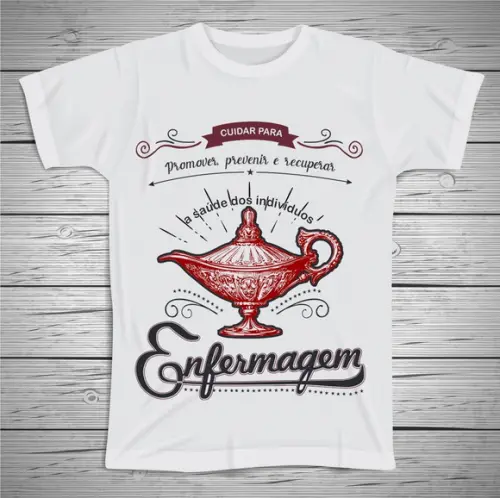 Camiseta Profissão Enfermagem