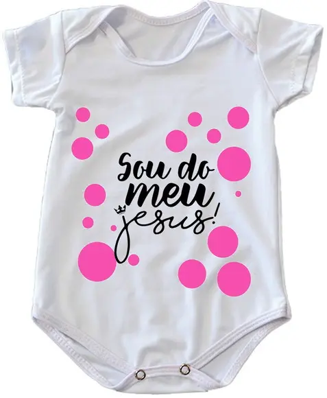 Body Infantil Sou do Meu Jesus