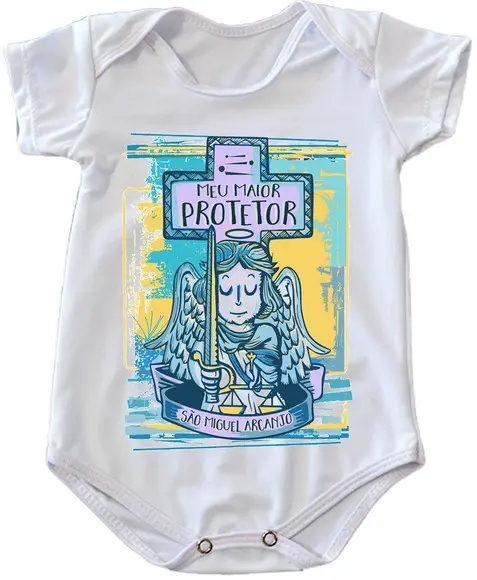 Body Infantil São Miguel Arcanjo