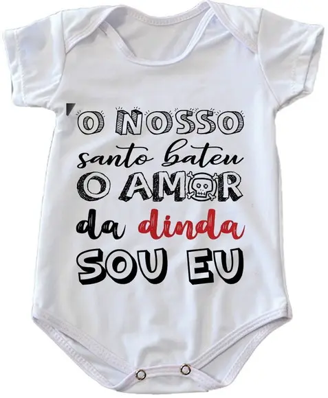 Body Infantil O Amor da Dinda Sou Eu