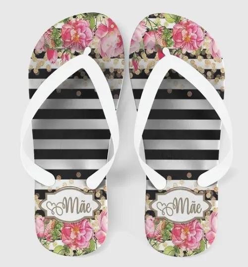Chinelo Personalizado Dia das Mães