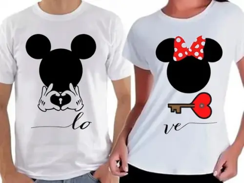 Kit Namorados Camiseta Love