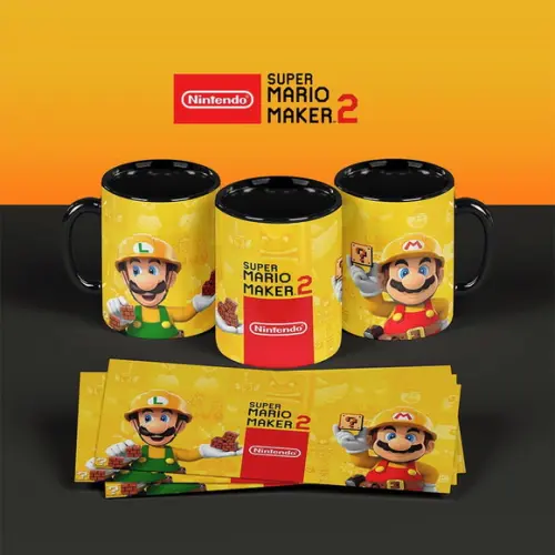 Caneca Super Mario