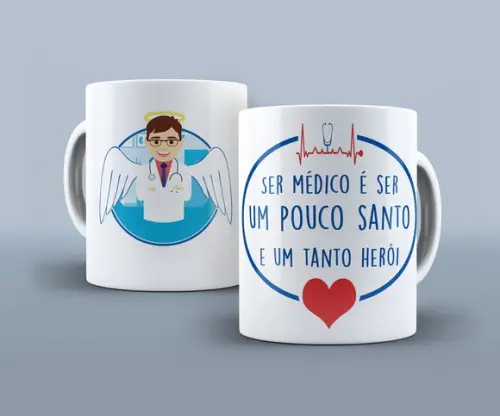 Caneca Profissão Medicina