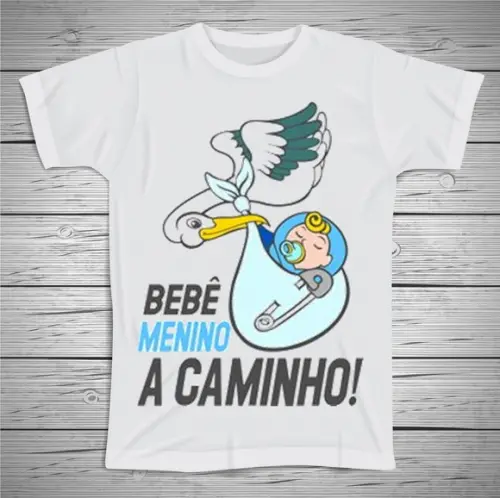 Camiseta Bebê a Caminho