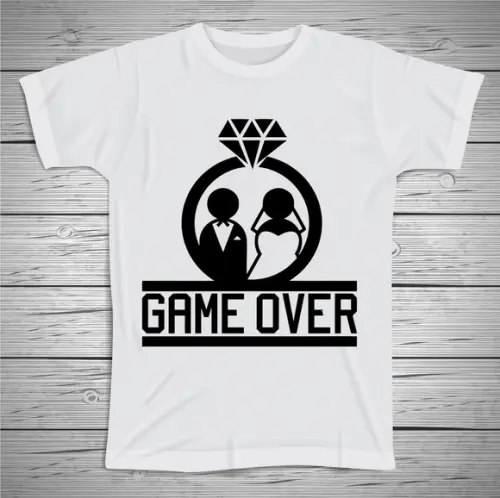 Camiseta Game Over