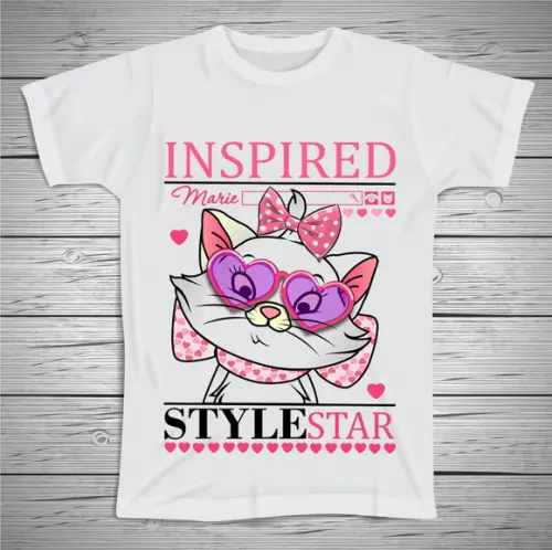 Camiseta Infantil Marie