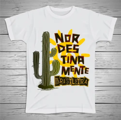 Camiseta Nordestinamente Brasileira