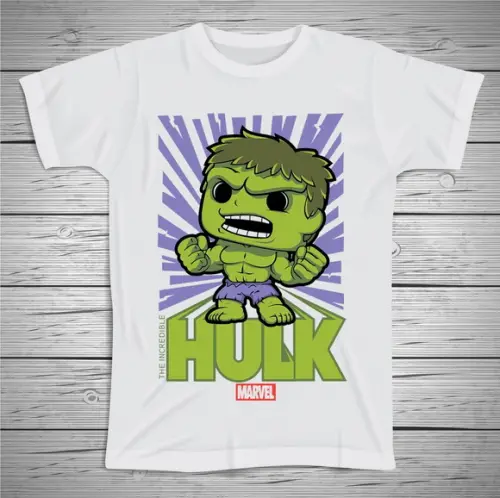 Camiseta Infantil Hulk