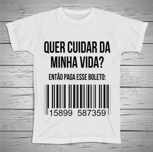 Camiseta Divertida Boleto