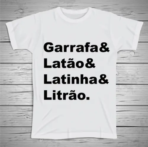 Camiseta Divertida Litrão