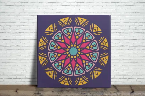 Azulejo Decorativo Mandala