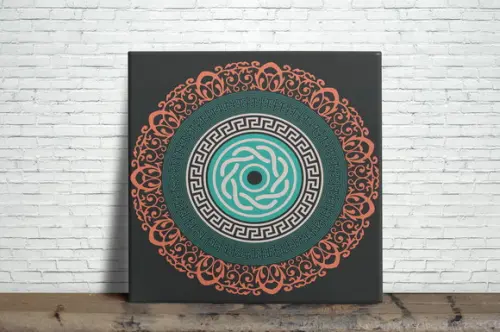 Azulejo Decorativo Mandala