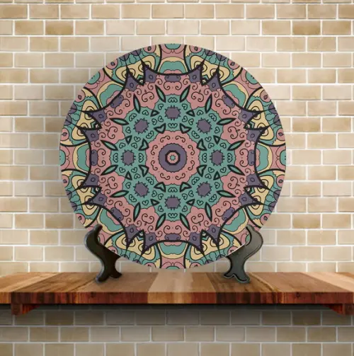 Prato Decorativo Mandala