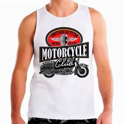 Camiseta Regata Motorcycle