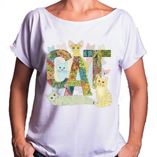 Camiseta Bata Cat