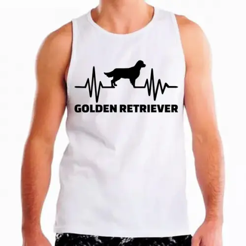Camiseta Regata Golden Retriever