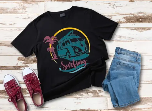 Camiseta Kombi