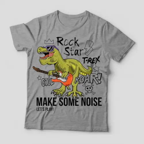 Camiseta Rock Star