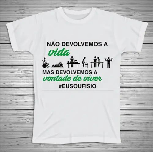 Camiseta Profissão Fisioterapia
