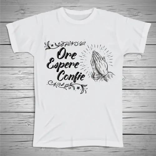 Camiseta Religiosa Ore