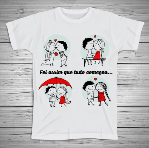 Camiseta Dia dos Namorados