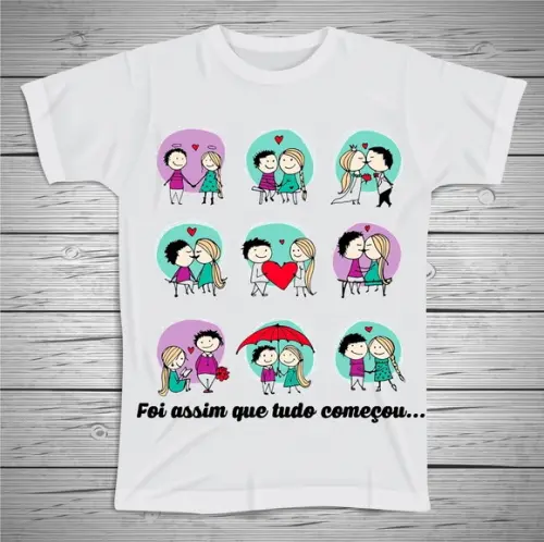 Camiseta Dia dos Namorados