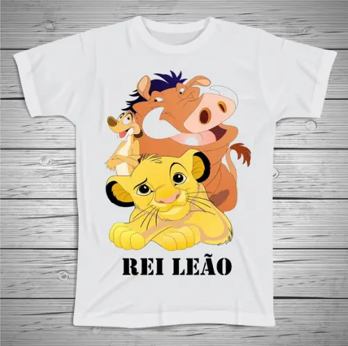 Camiseta Rei Leão