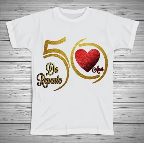 Camiseta Cinquenta Anos