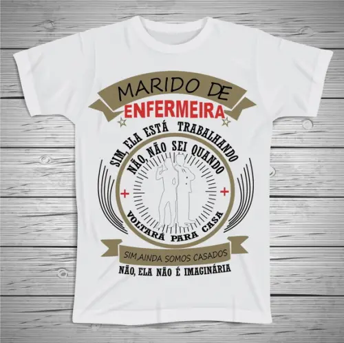 Camiseta Marido de Enfermeira