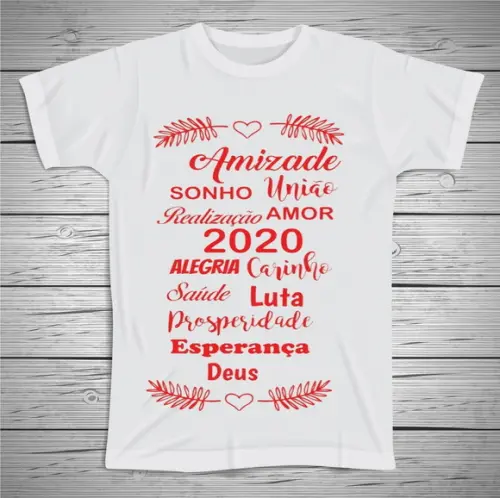 Camiseta Ano Novo