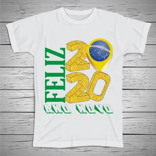 Camiseta Ano Novo