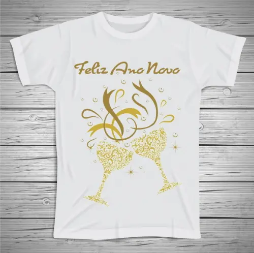 Camiseta Ano Novo