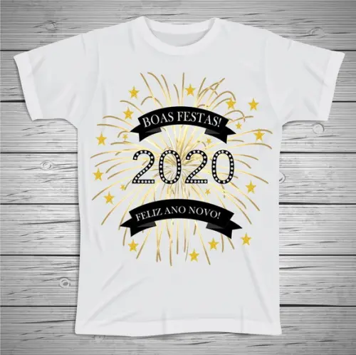 Camiseta Ano Novo