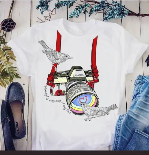 Camiseta Profissão Fotografia