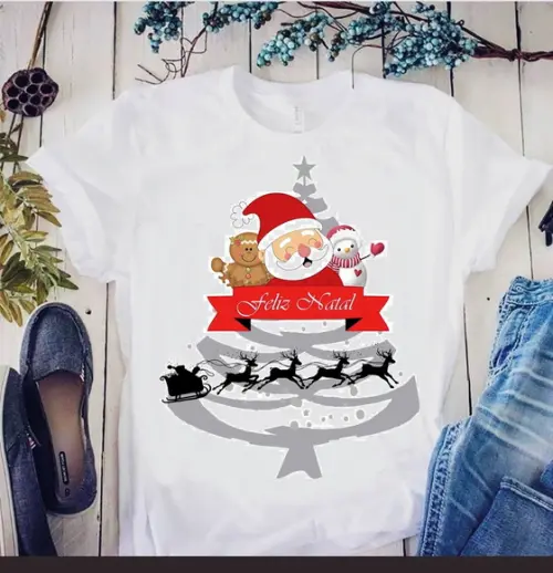 Camiseta Feliz Natal