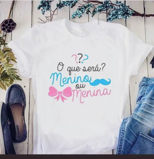 Camiseta Chá de Revelação