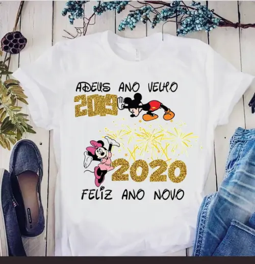 Camiseta Ano Novo