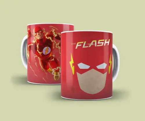 Caneca Porcelana Flash