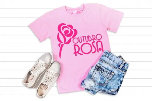 Camiseta Outubro Rosa