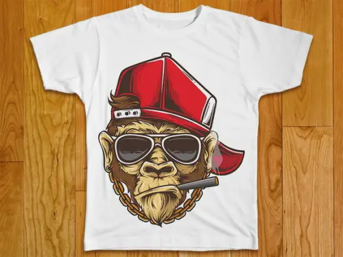 Camiseta Masculina Monkey