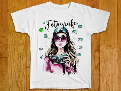 Camiseta Profissão Fotografia
