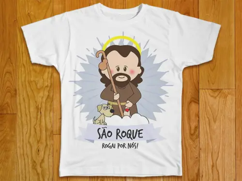 Camiseta Religiosa São Roque