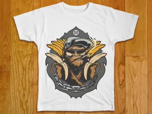 Camiseta Masculina Monkey