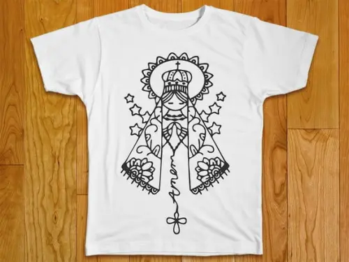 Camiseta Religiosa Nossa Senhora