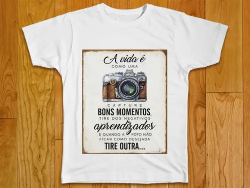 Camiseta Fotografia