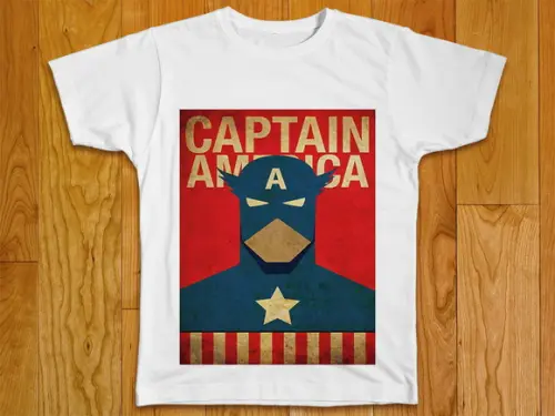 Camiseta Capitão América